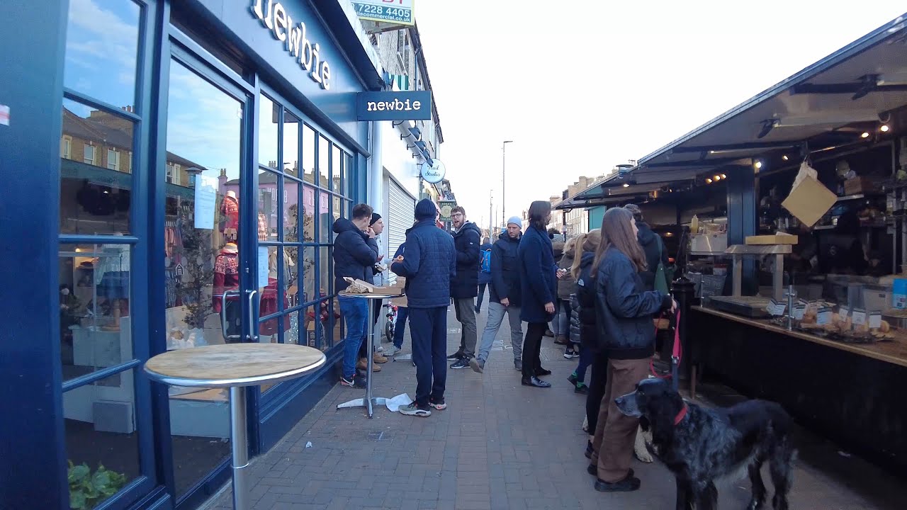 Walking around Clapham Junction, Northcote Road, Wandsworth, London Walking Tour 4K