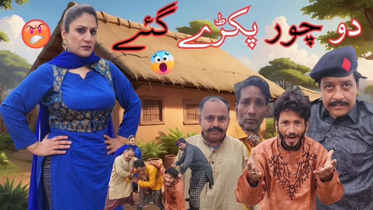 Sonam Chaudhary Ne 2 Chor Pakad Kar Sabko Hairaan Kar Diya 😂 | Punjabi Comedy Story