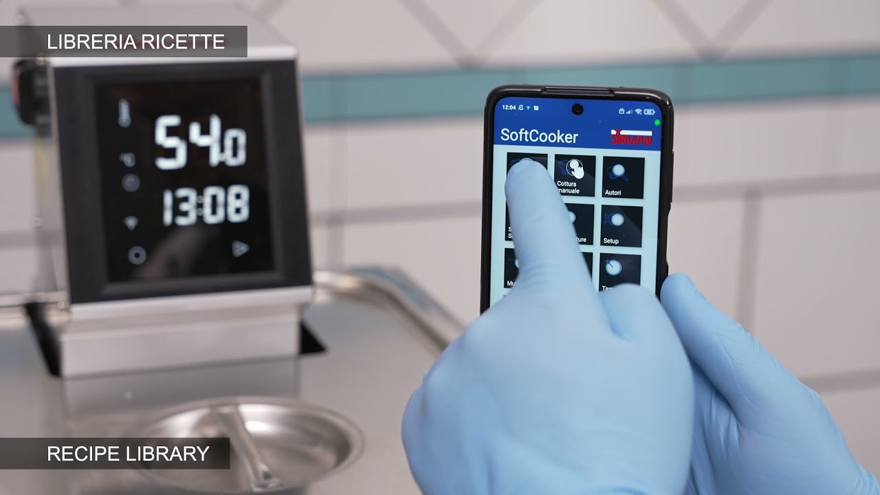 SOFTCOOKER WI-FOOD NFC - SIRMAN