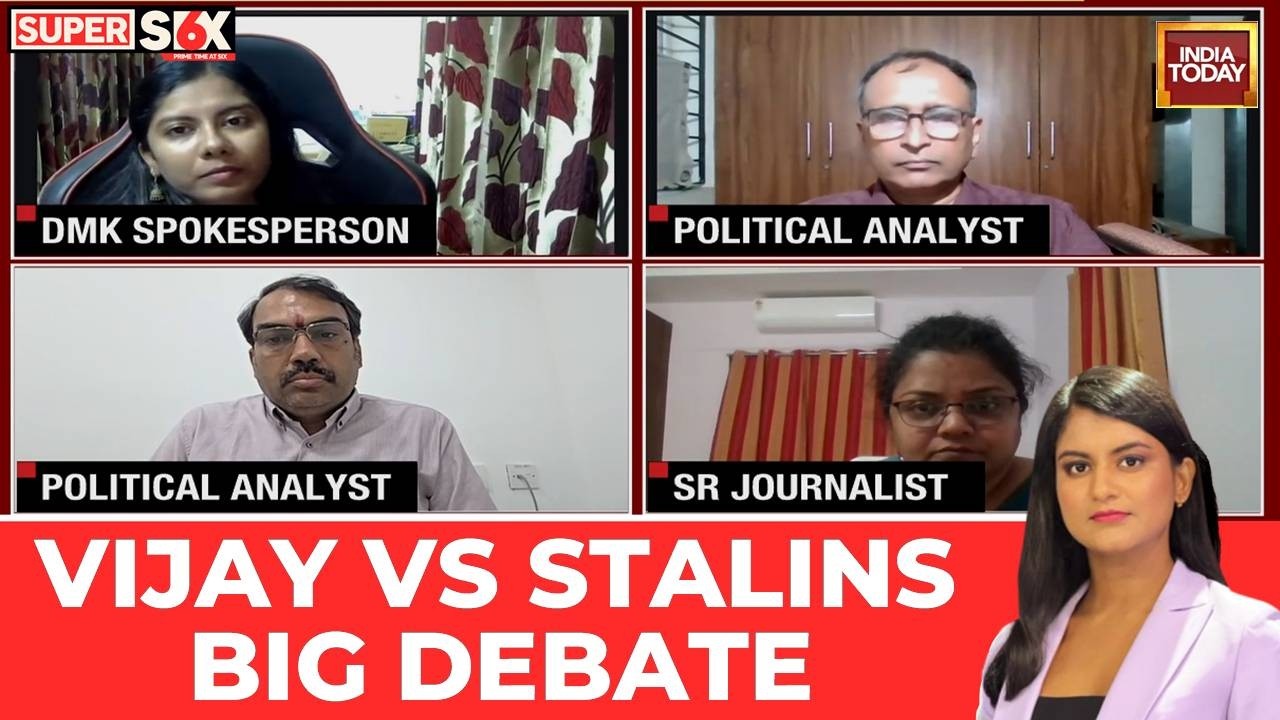 Big Debate On Tamil Nadu Politics, CM VIjay Mocking MK Stalin In Assembly And DMK Chief's Reacton
