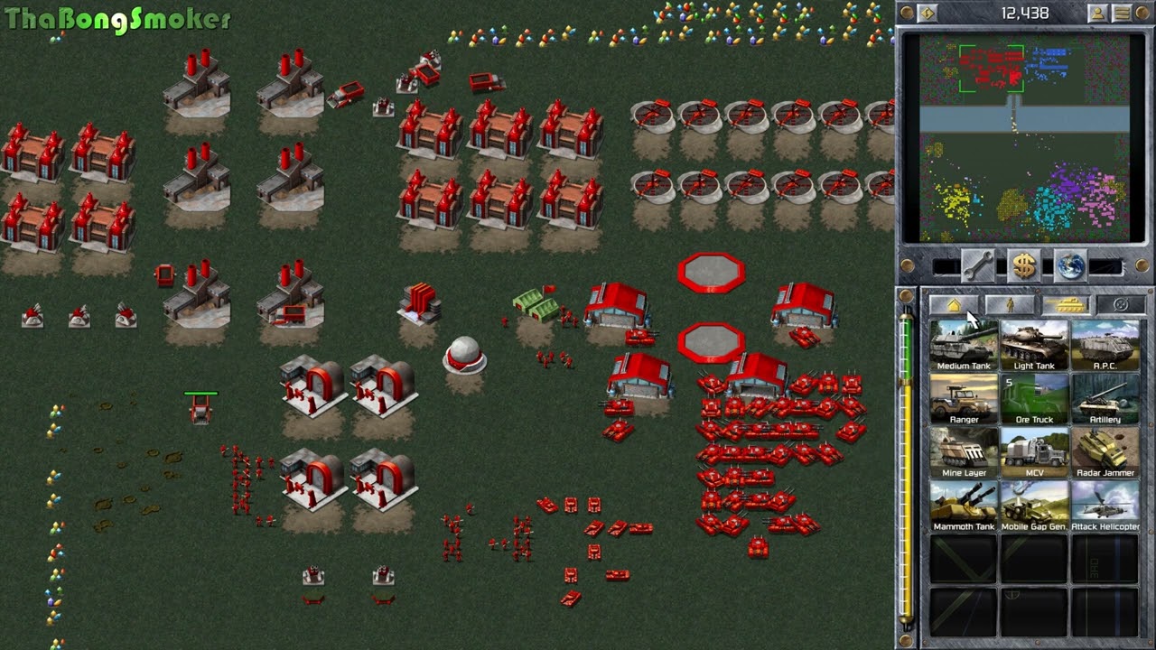 Command and Conquer Remastered Collection Red Alert - Bongs Compstomp 2vs6 With SgtBrown