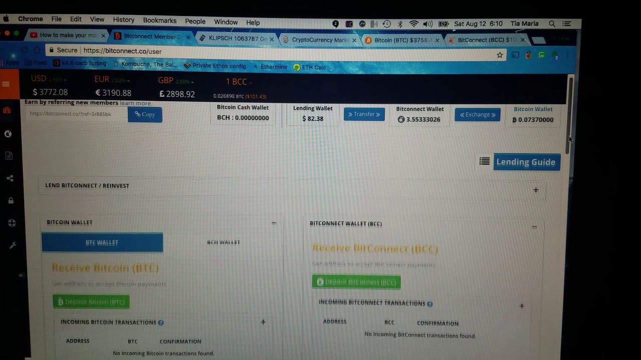 Watch this before lending on Bitconnect!