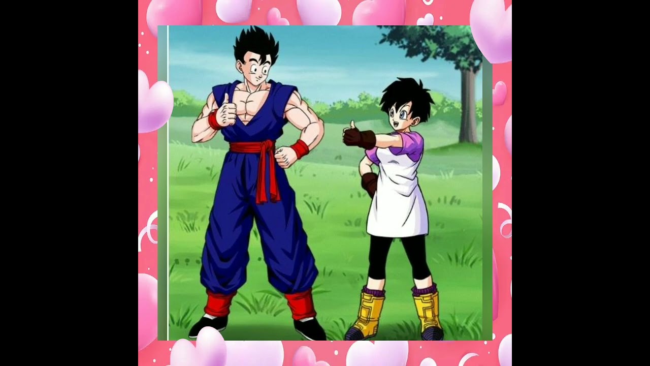 GOHAN X VIDEL MI CORAZON 💜❤ ES TUYO 