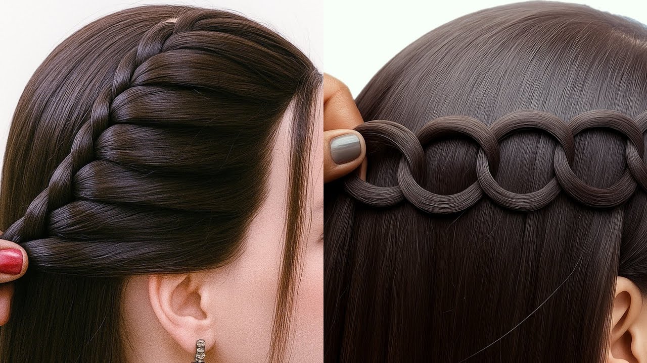 easy amazing hairstyle - new hairstyle for girls | unique hairstyle | hair style girl