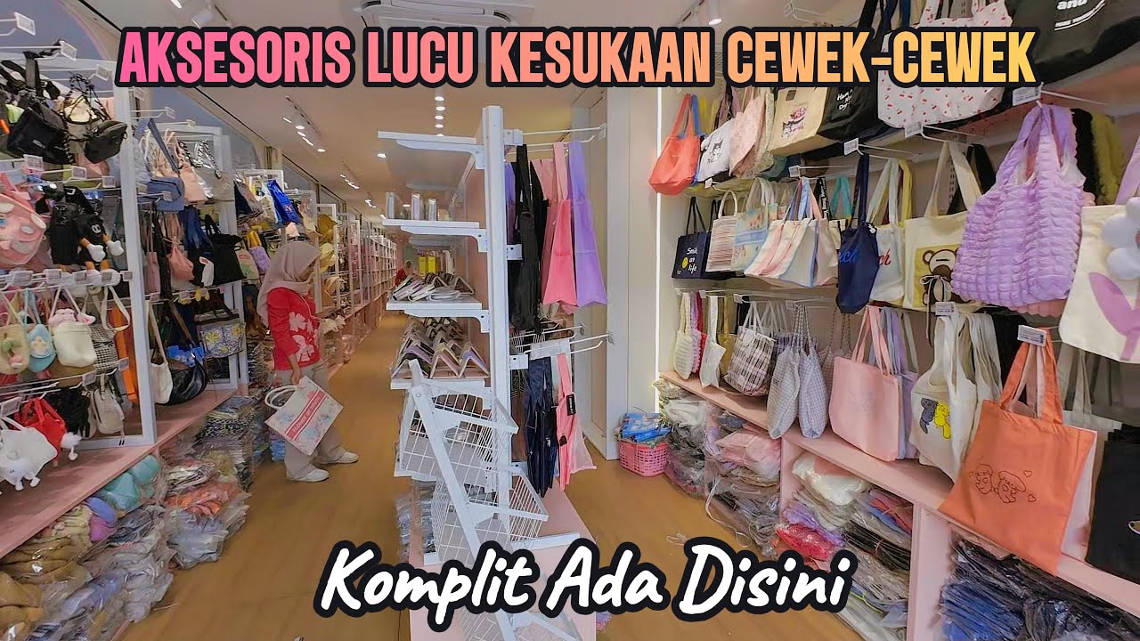 AKSESORIS LUCU KESUKAAN CEWEK-CEWEK ADA DI BLOOMIE STORE ASEMKA JAKARTA