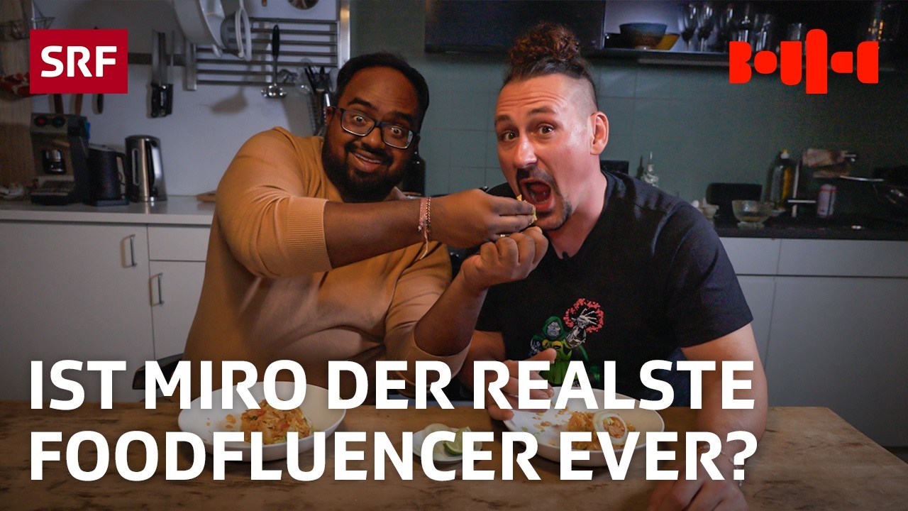 Pablo & Miro testen Desserts, sounden Bollywood & kochen Kottu Roti | Bounce | SRF