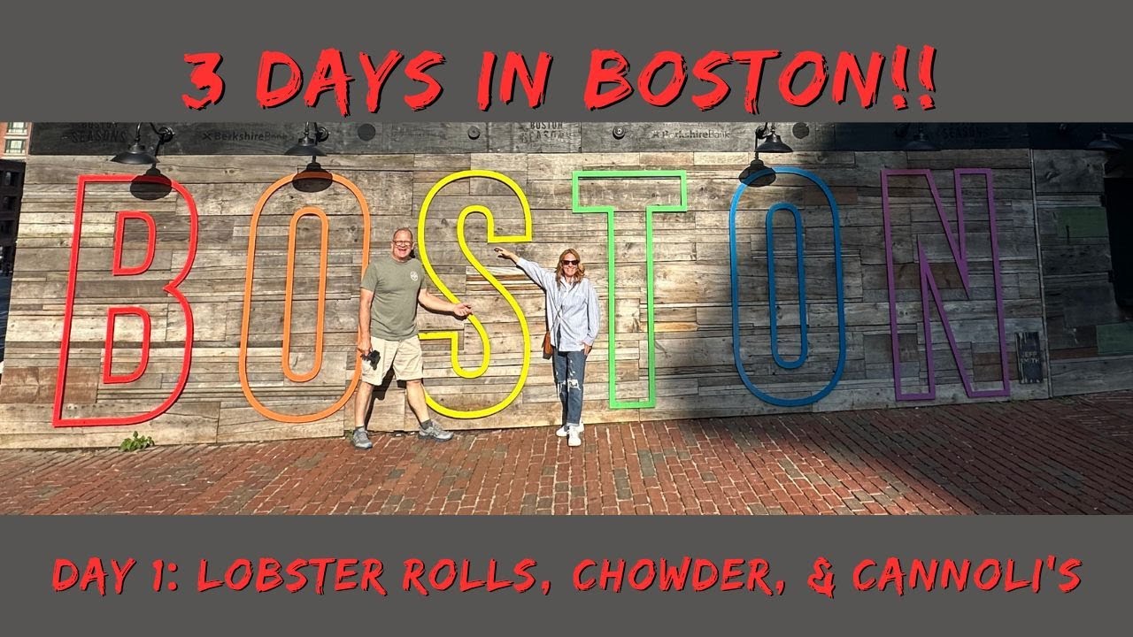 Lobster, Cannoli, and TheRealFam! 3 Days in Boston: Day 1