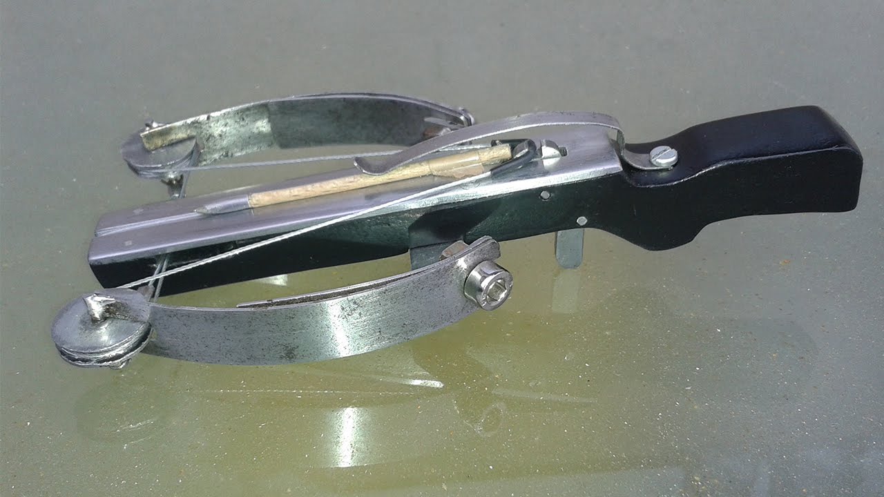 How To Make a Micro Compound Crossbow