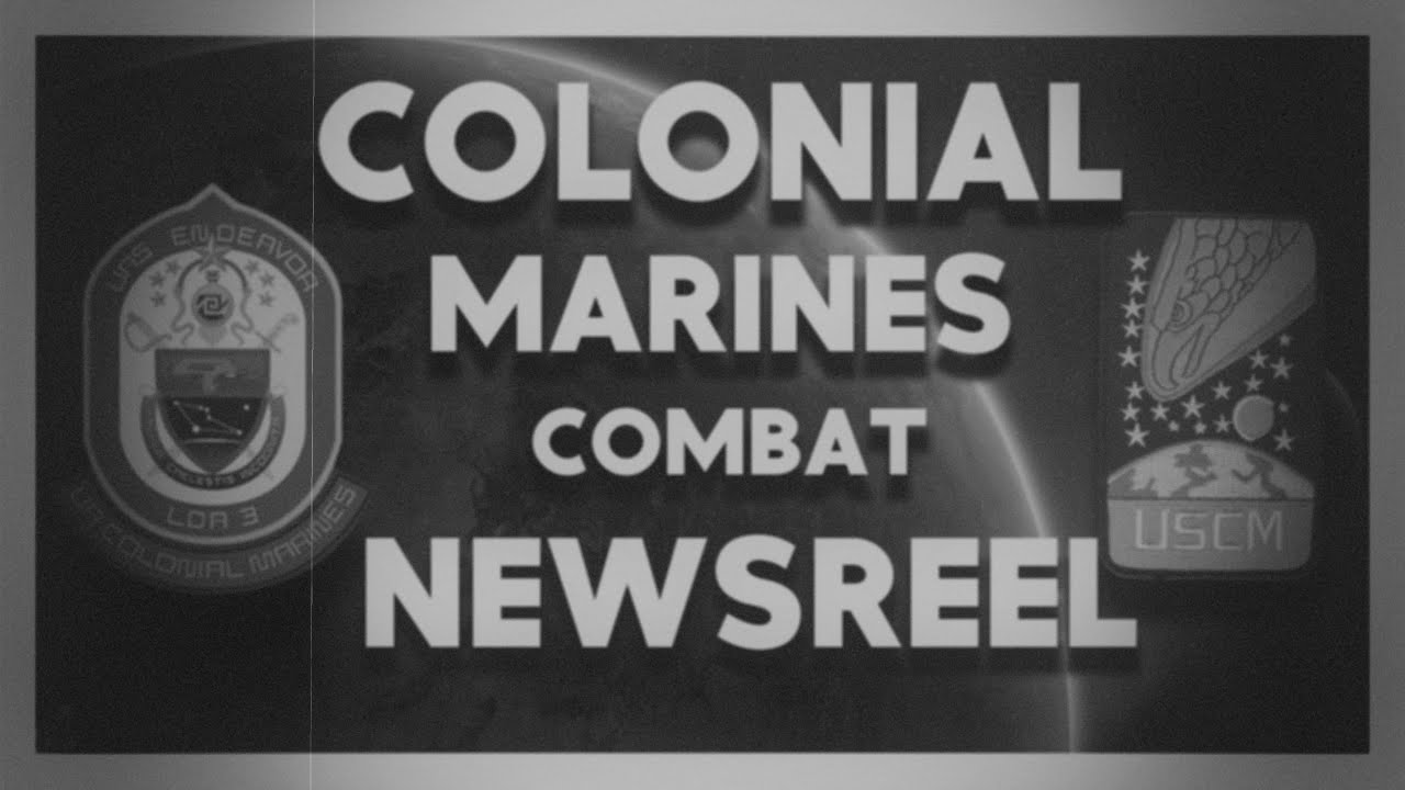 Aliens: Fireteam Elite, but it's 1940s Newsreel