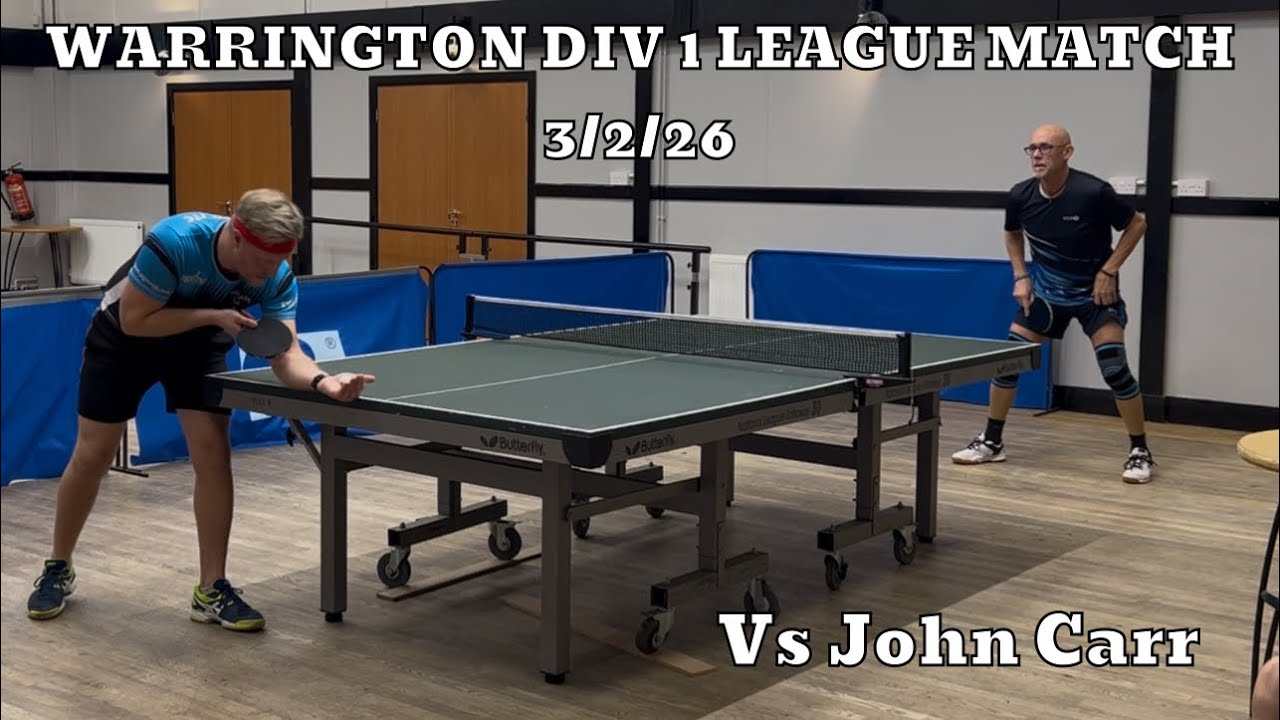 Neil Myatt vs John Carr | Warrington Div 1 League Match | 3/2/26