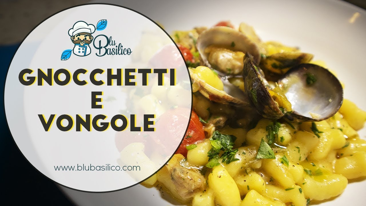 Gnocchi di patate con vongole e pomodorini