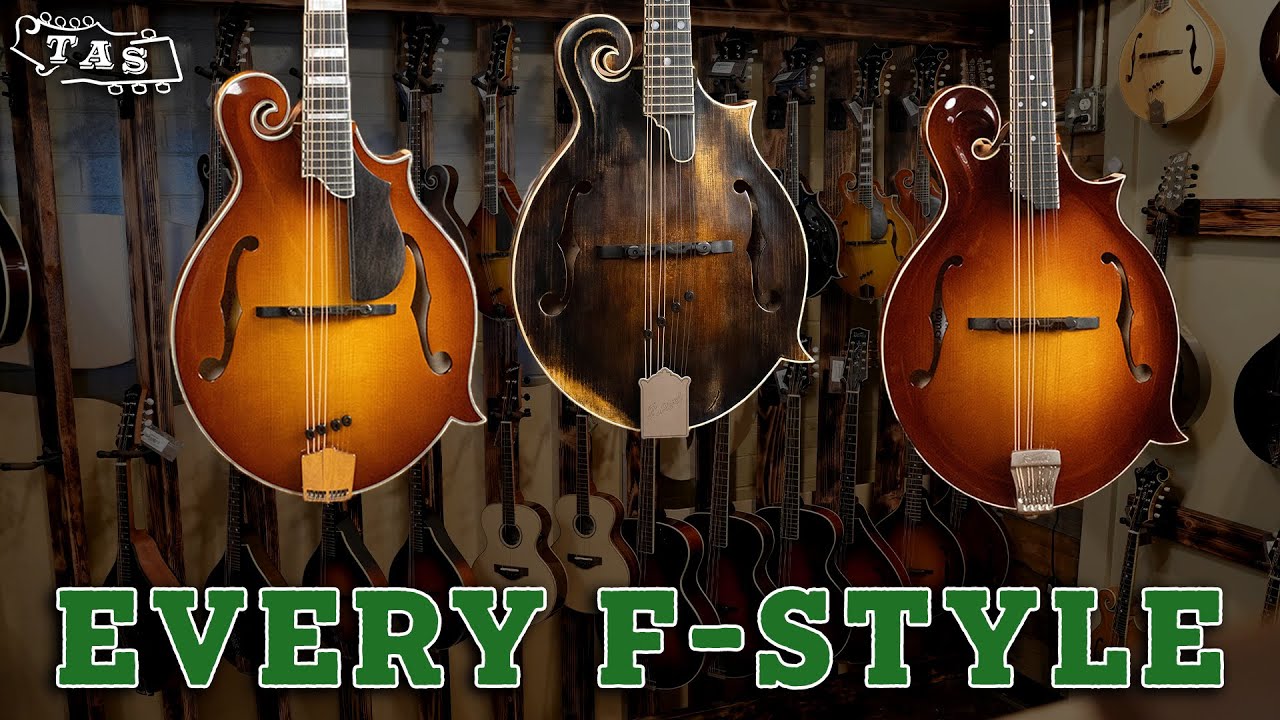 Сравнение всех мандолин F-стиля в нашем магазине | Eastman, Gibson, Bula и другие!