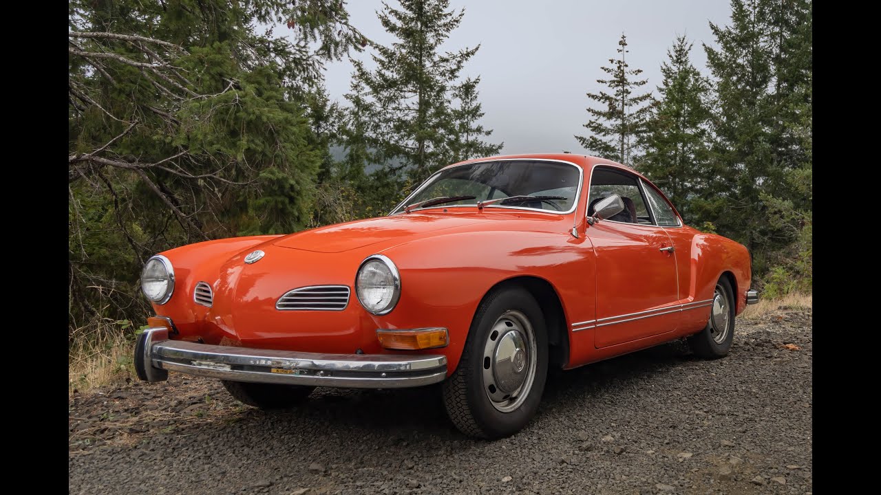 1972 Karmann Ghia walk around