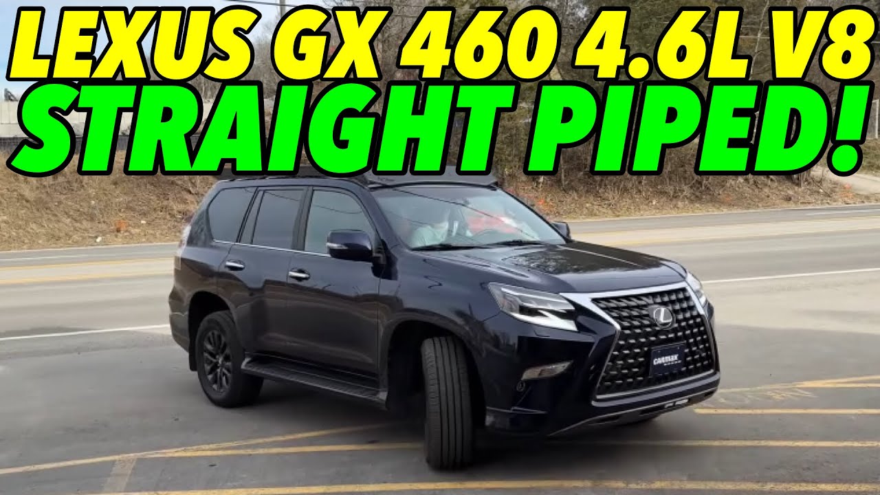 Lexus GX 460 4.6L V8 2020 года с прямым впуском!