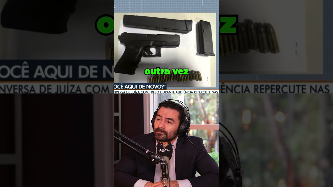 JUIZA DA RISADA AO VER CR1MINOSO SOLTO, DE VOLTA AUDI&Ecirc;NCIA DE CUST&Oacute;DIA