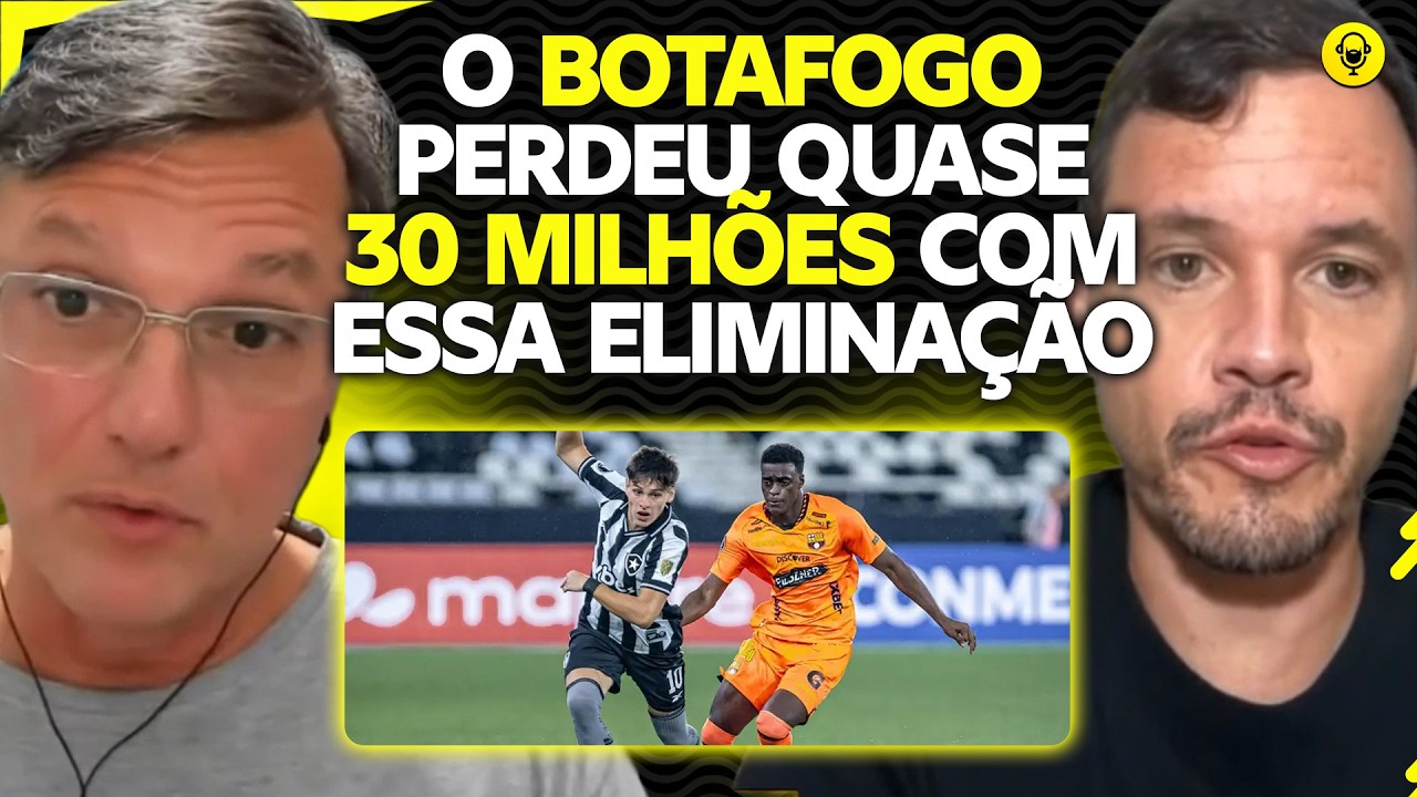 MAURO CEZAR E RODRIGO MATTOS: A ELIMINAÇÃO DO BOTAFOGO PODE CUSTAR CARO