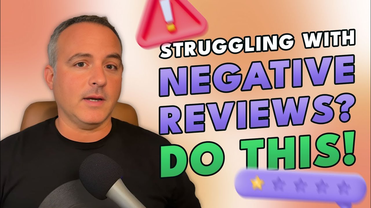 Struggling With Negative Reviews? Do This! | Jason Muth