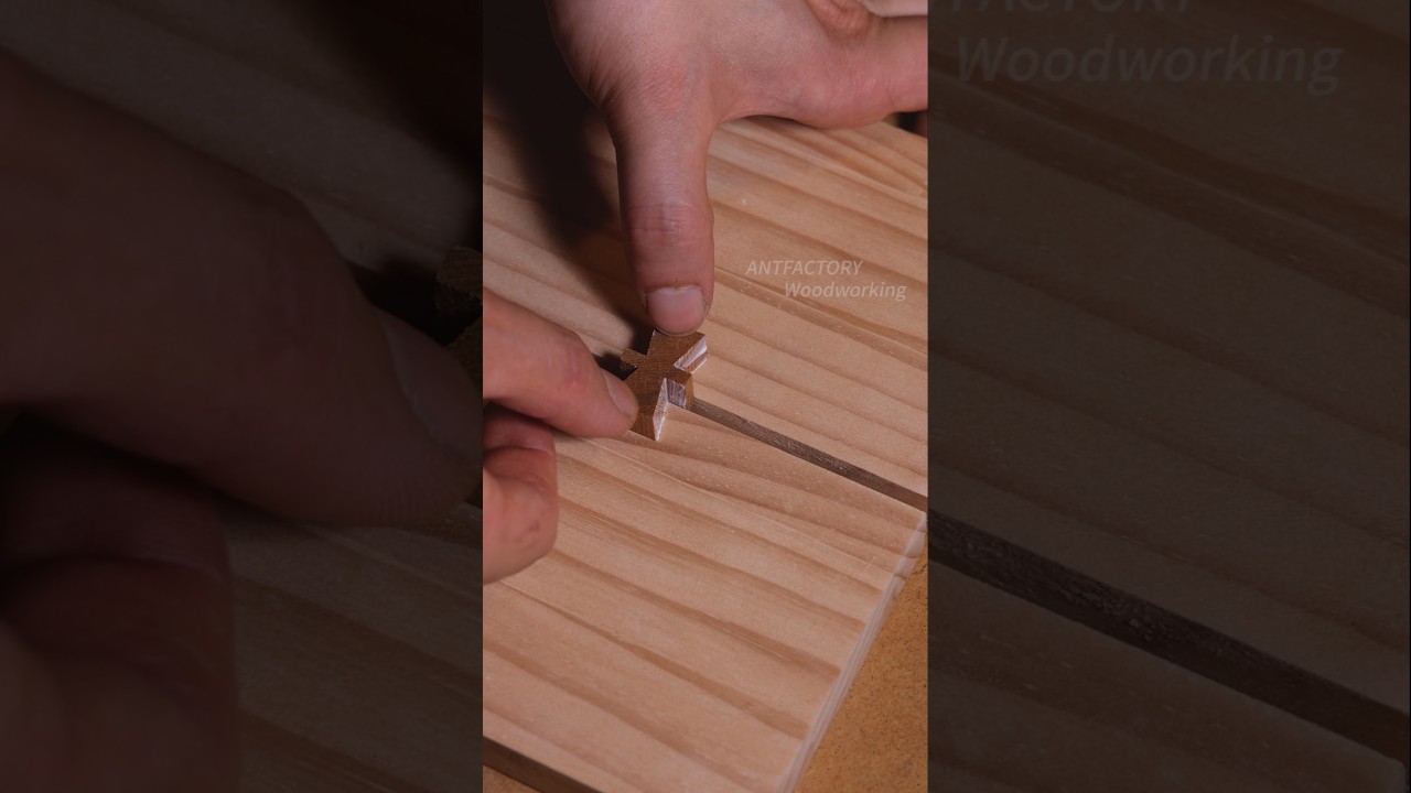 Как соединить деревянные доски #woodworking