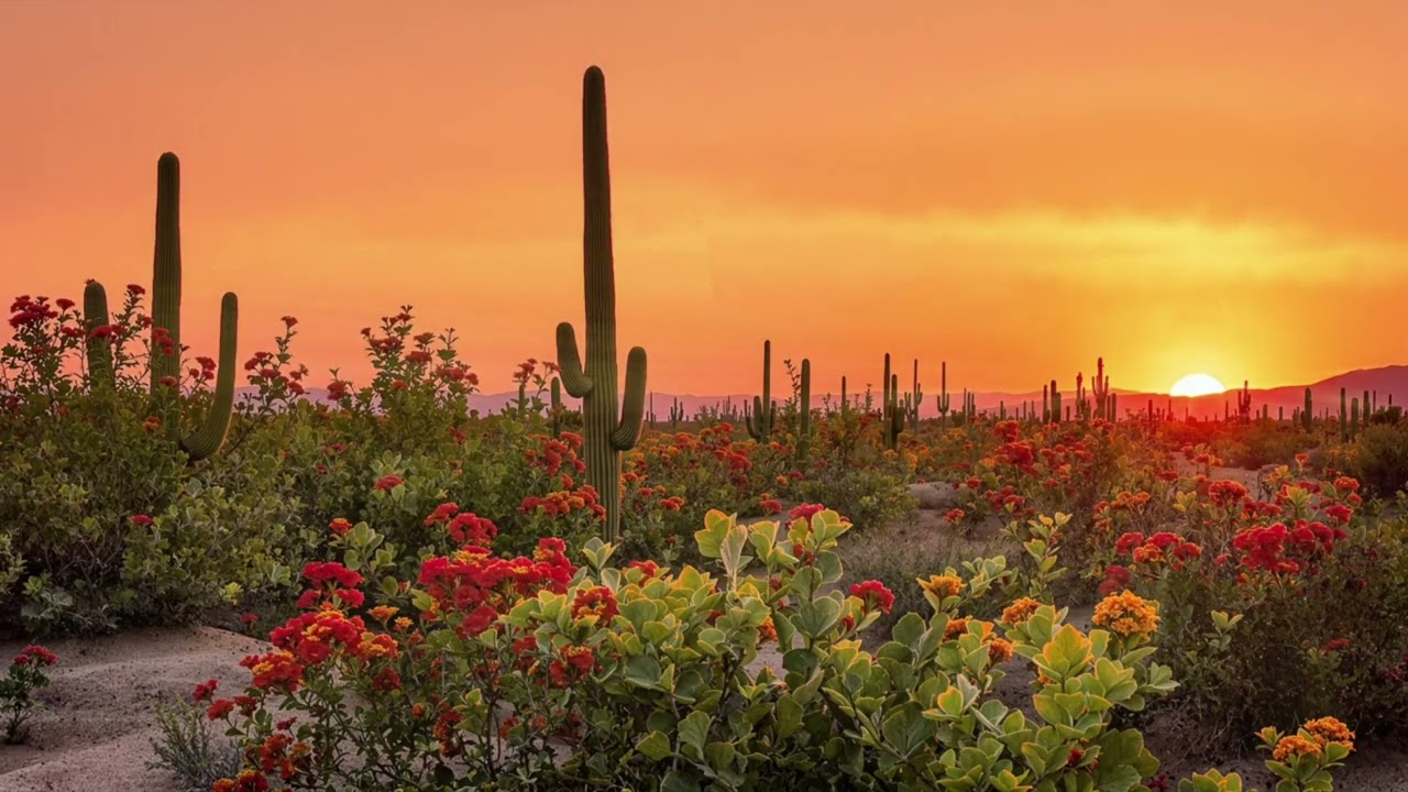 Flowers in the desert…. peaceful piano improvisation…. Song blessing, offered with love.
