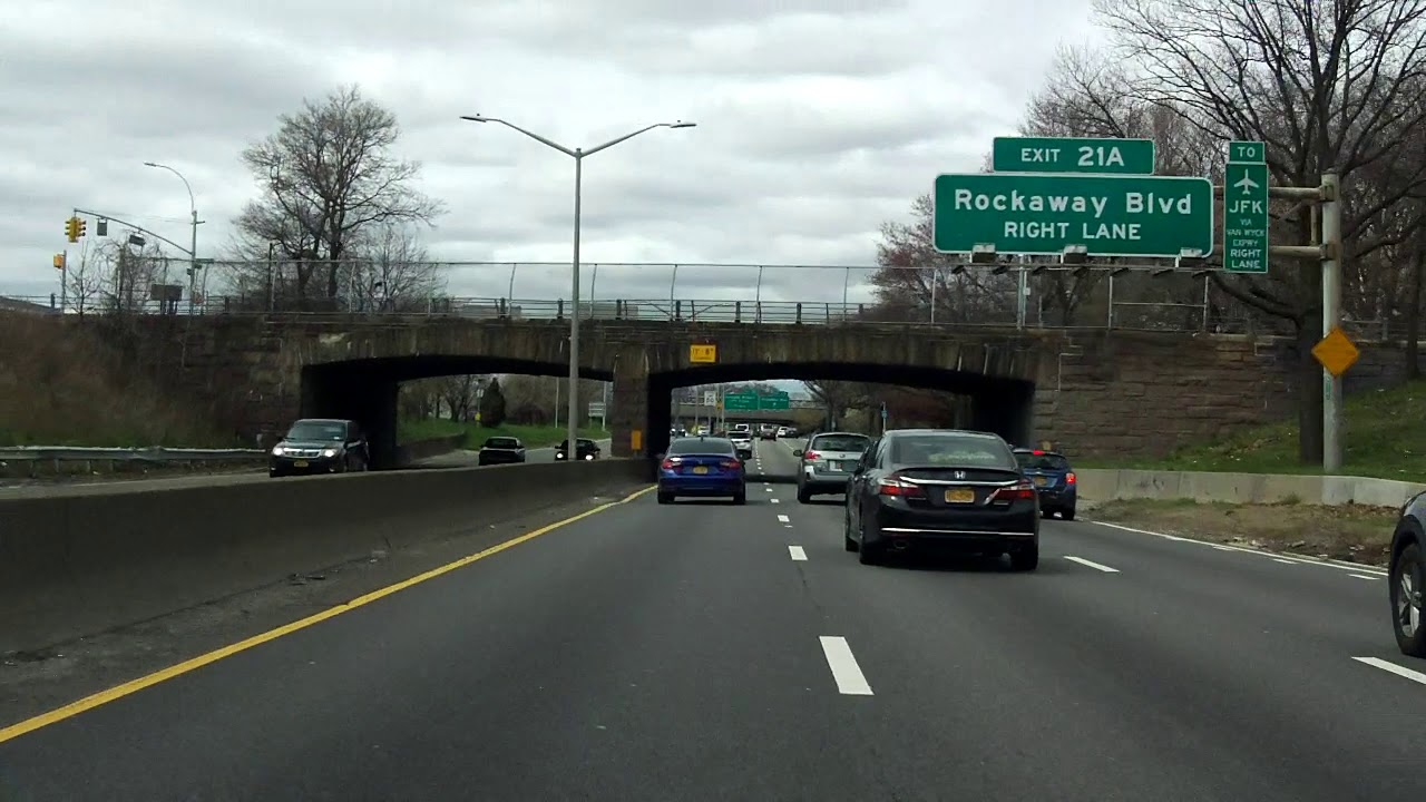 Belt Parkway (Exits 25 to 17) westbound