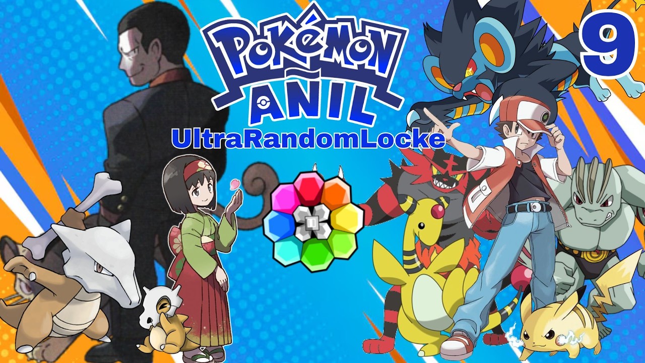 Pokemon Añil UltraRandomLocke #9: ¡Giovanni y La Cuarta Medalla!
