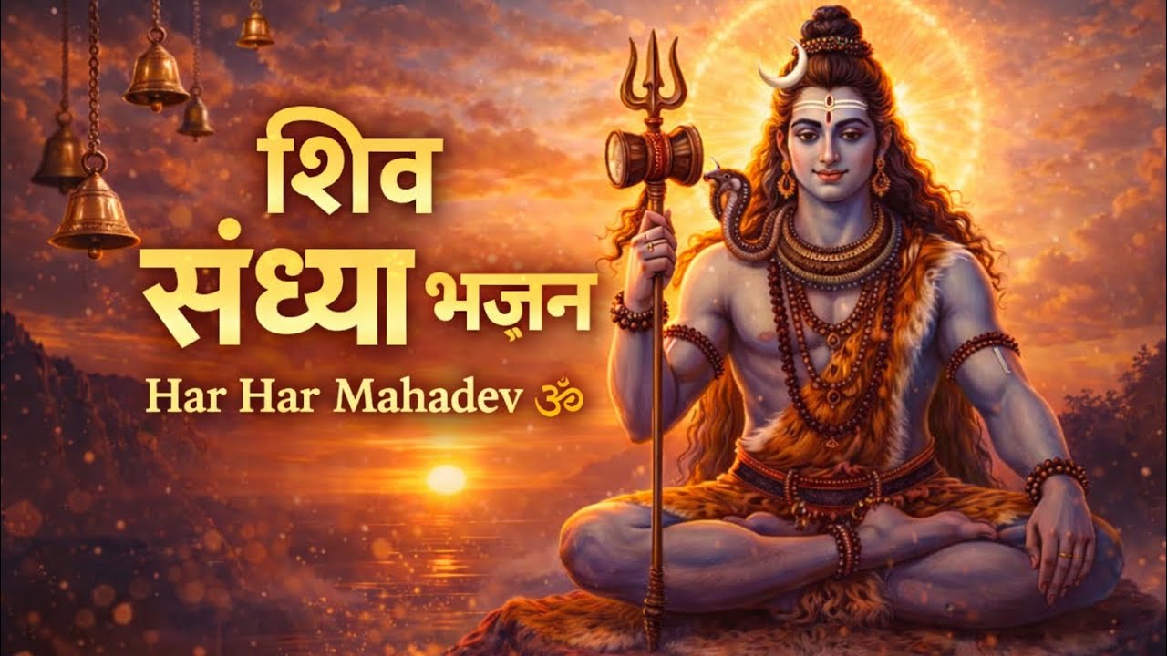 शिव संध्या भजन | Har Har Mahadev | Evening Bhajan for Peace & Meditation 🕉️