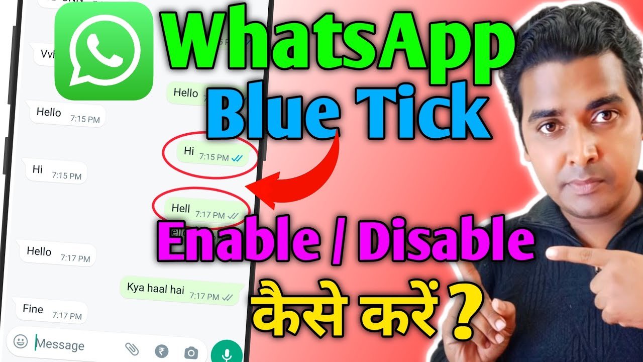 Whatsapp Blue Tick Not Showing | Whatsapp Blue Tick Disable | Whatsapp Blue Tick Off