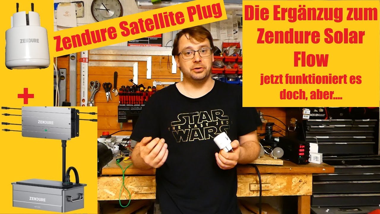 Zendure Satellite Plug als Ergänzung zum Zendure Solar Flow System - jetzt funktioniert es, aber...