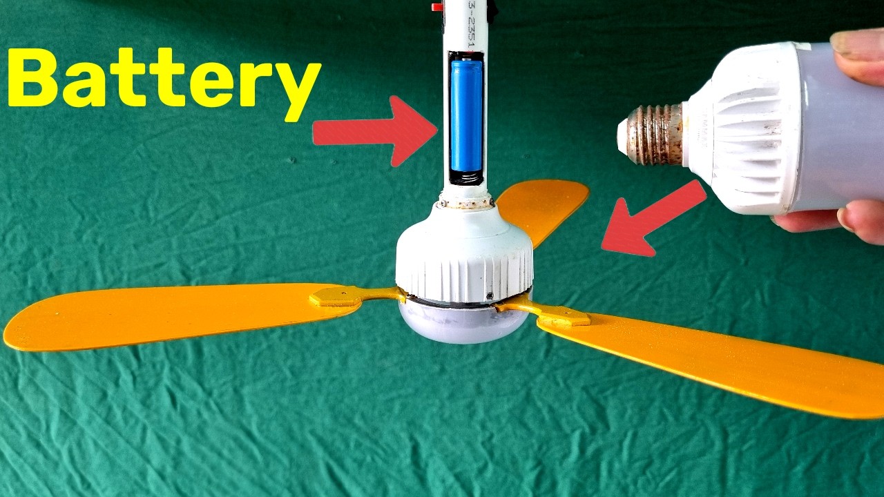 Even the LED bulb manufacturer was surprised when they saw my ceiling fan.