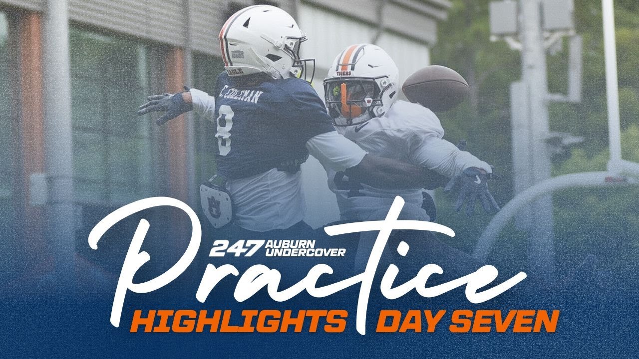 Auburn Football | 2025 Preseason Camp Highlights - Day Seven