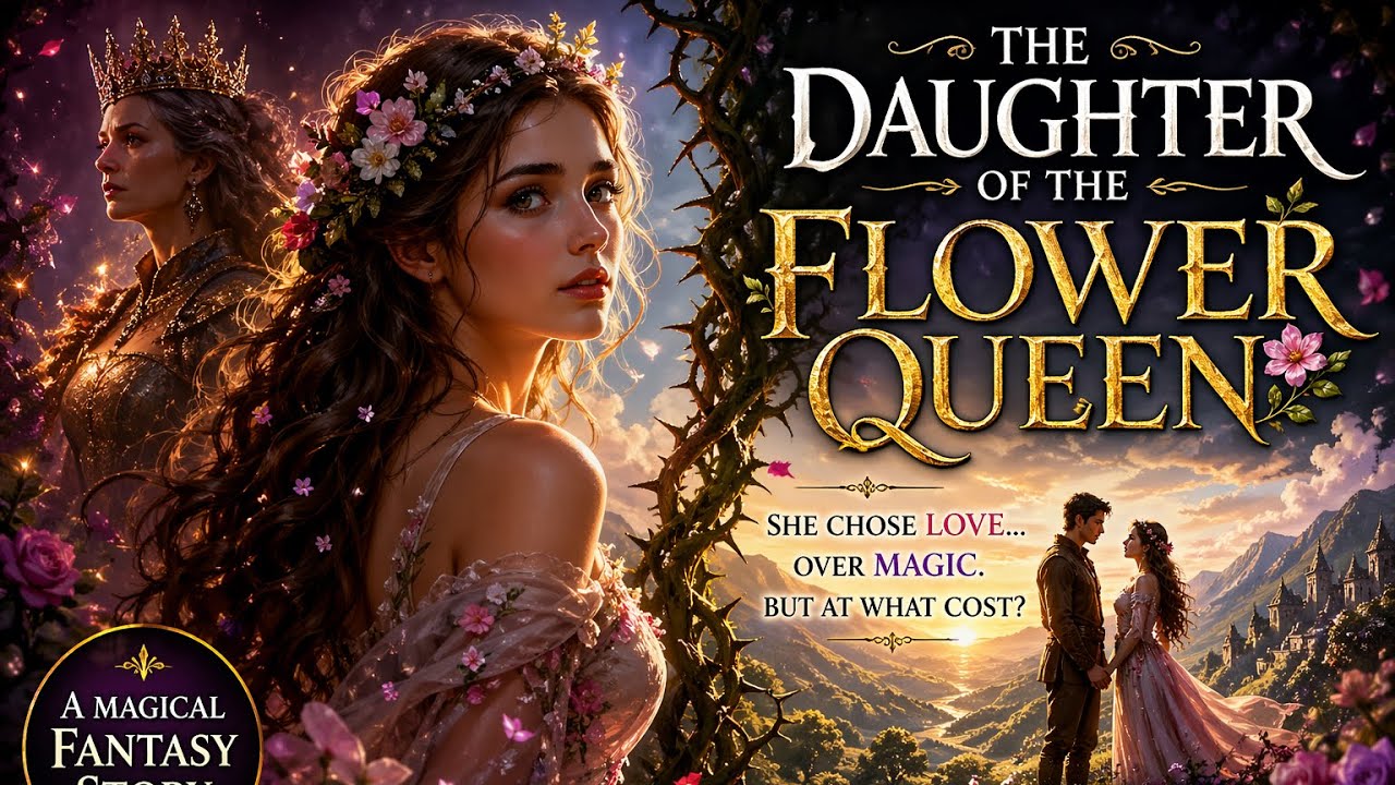 The Daughter of the Flower Queen 🌸 | A Magical Fantasy Story (Full Story)| Kids Stories |Moral story