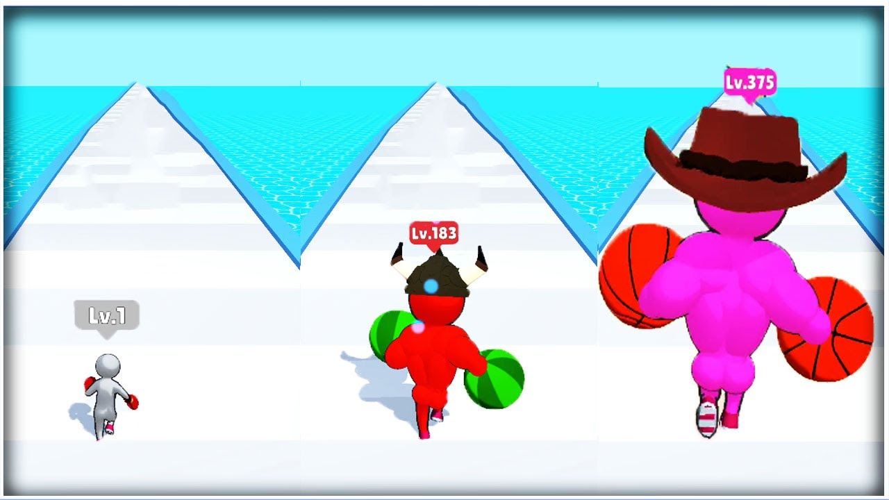 Level Up Runner - Gameplay Walkthrough - Levels 1-20