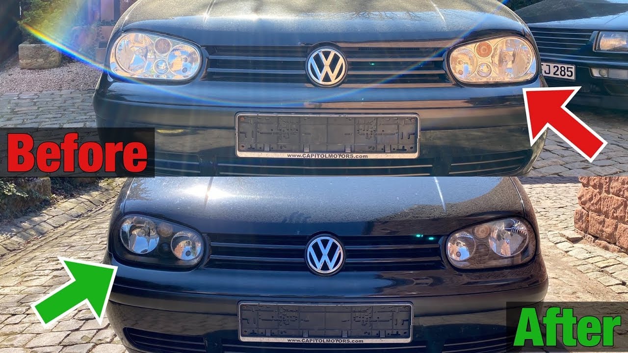 How To Blackout Your Headlights ( MK4 Joey Mod ) TDI Wagon Project
