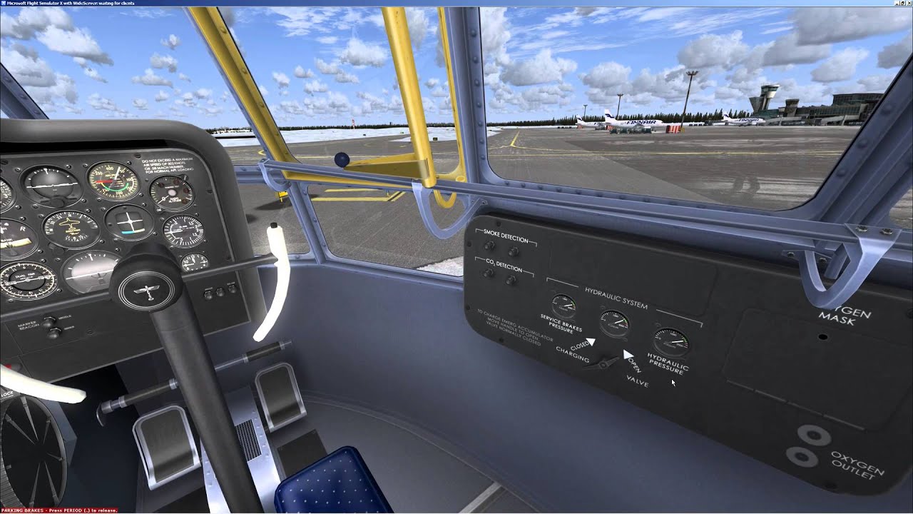 FSX | A2A | Boeing 377 | Cold&Dark | Full flight |  EFHK - ESSA