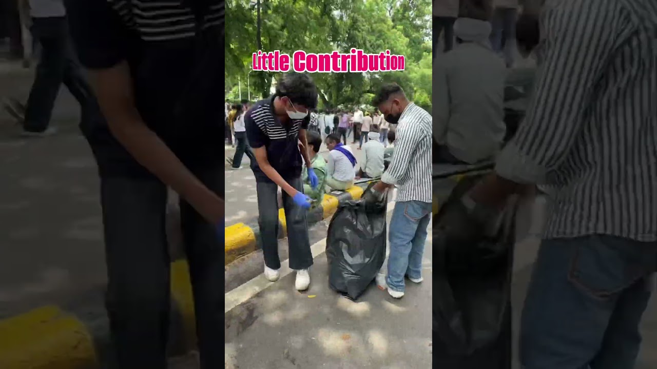 Promoting Civic Sense at Jantar Mantar: Cleanliness Drive During the CJP Protest #viral #cjp