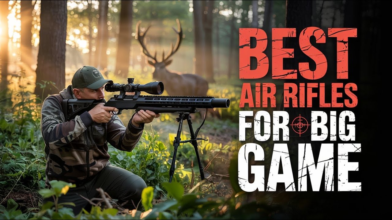 Top 6 Best Air Rifles for Hunting Big Game In 2025 🦌 | Power, Precision & Performance!🔥