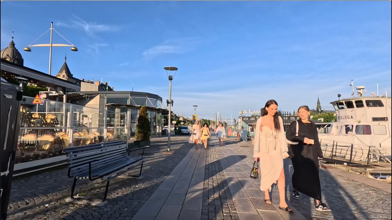 Stockholm - Sweden Walking Tour - 4K