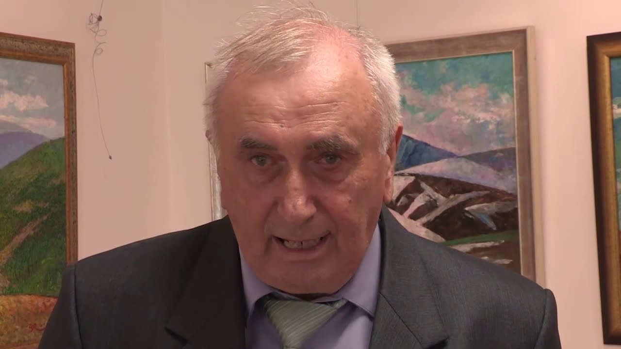 2020.07.22. - ZICHERMAN SÁNDOR FESTŐMŰVÉSZ KIÁLLÍTÁSÁNAK MEGNYITÓJA
