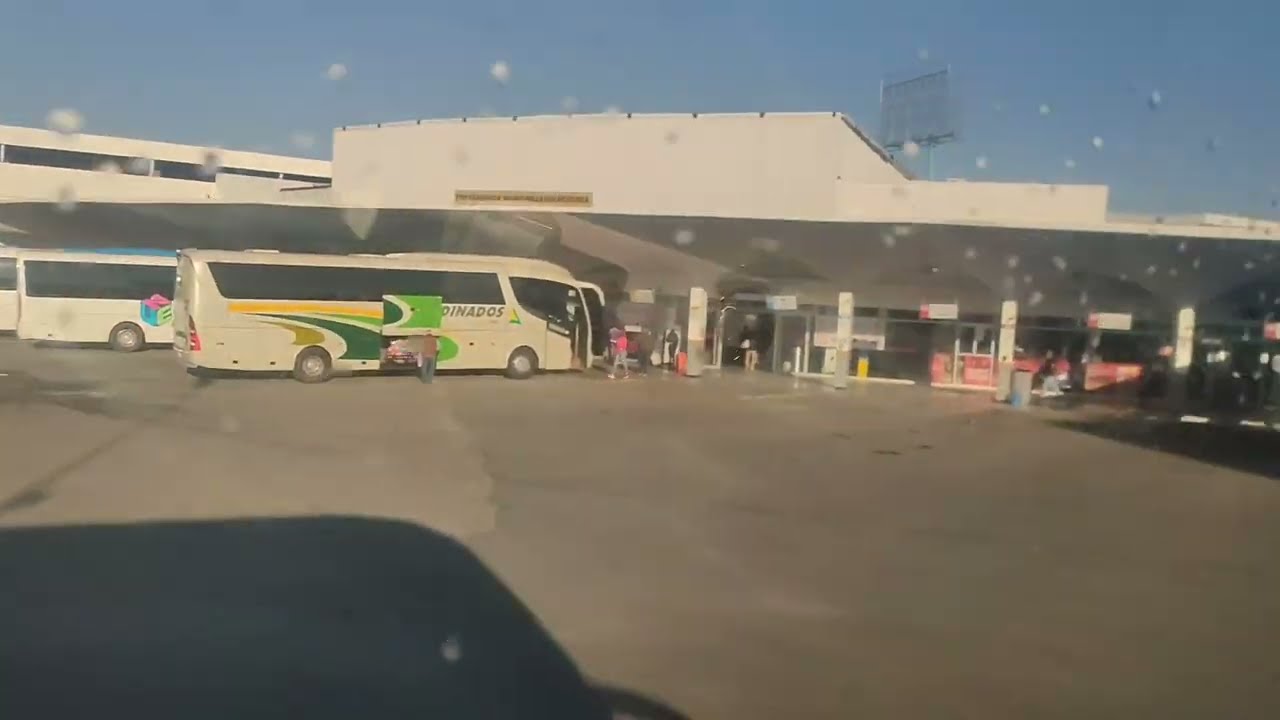Llegando a la central de autobuses de León Guanajuato