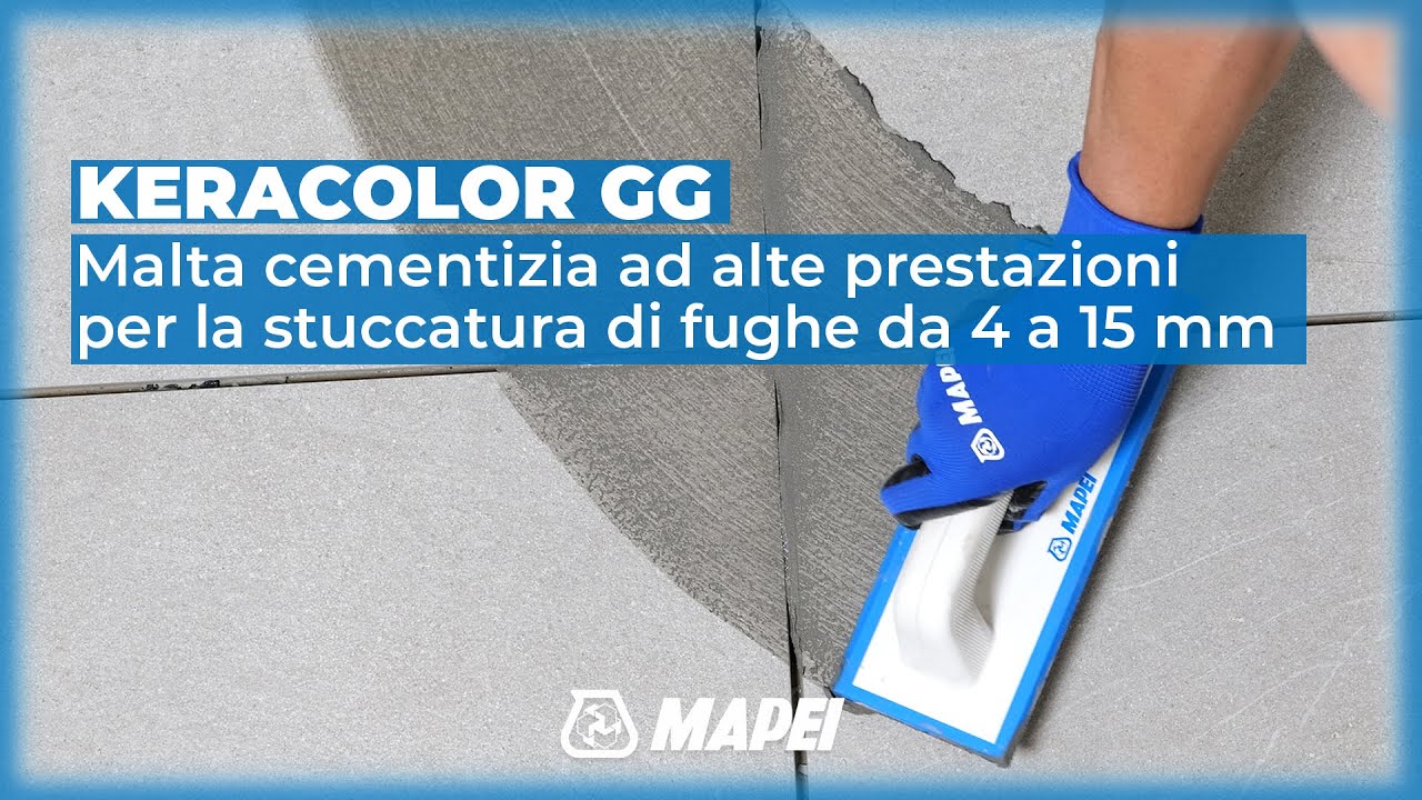 Keracolor GG | Malta cementizia per fughe di ampie aree esterne, industriali e commerciali | Mapei