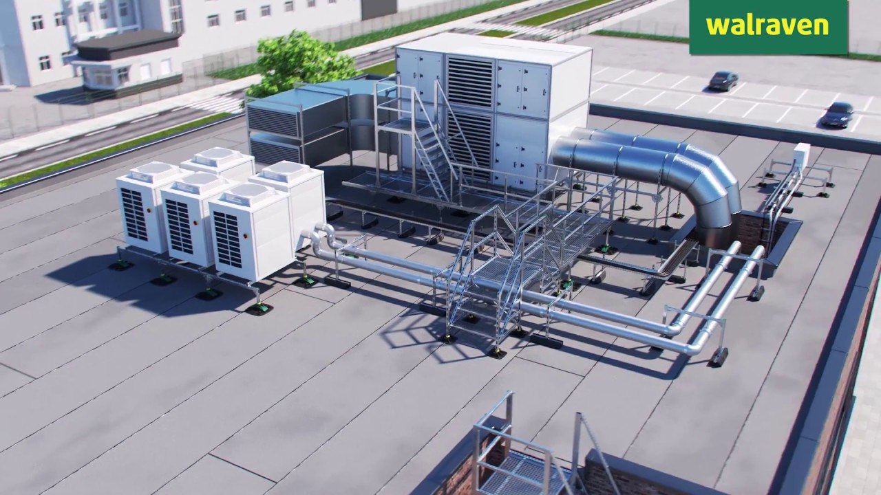 Montagesystem für Flachdachinstallationen