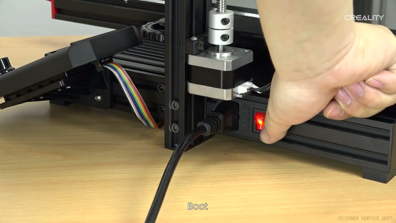 Service tutorial Ender - 3 MAX Neo flashing the firmware