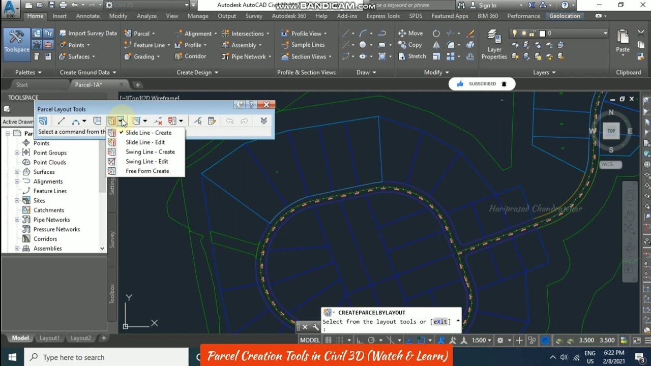 Parcels in Civil 3D (Watch & Learn) | Town Planning | Layout Creation Tools