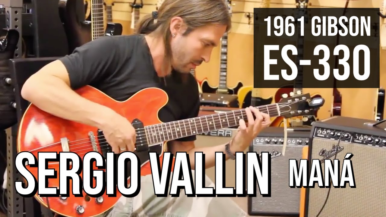 Серхио Валлин из Man&aacute; в Norman's Rare Guitars