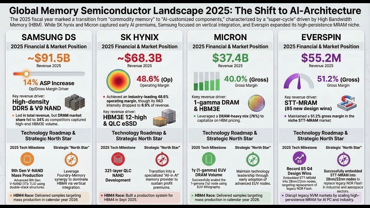 Война чипов для ИИ 2025: почему SK hynix сокрушает Samsung и Micron (стратегический анализ)