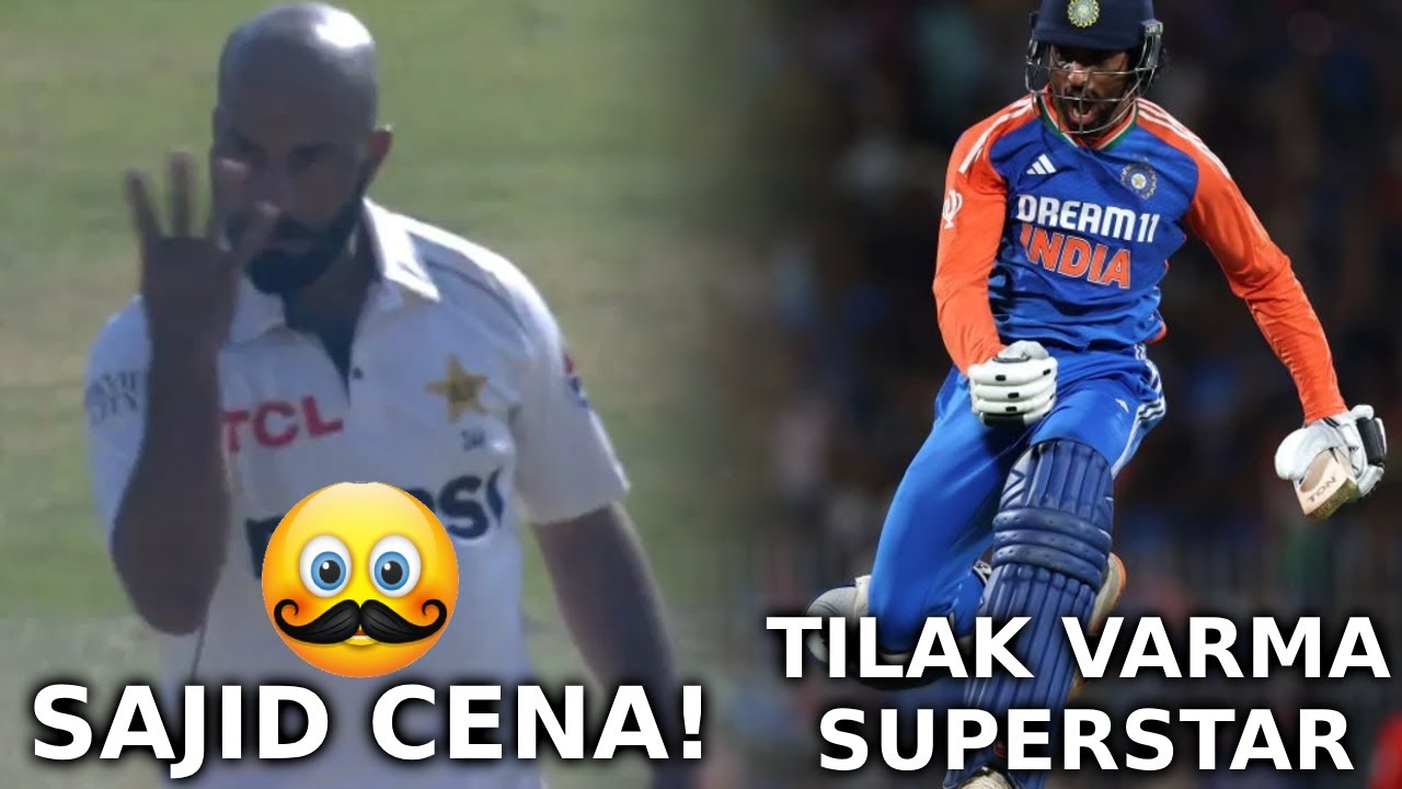 Noman Ali doesn't deserve hattrick? Sajid Khan is John Cena and Tilak Varma Thrilling Innings!