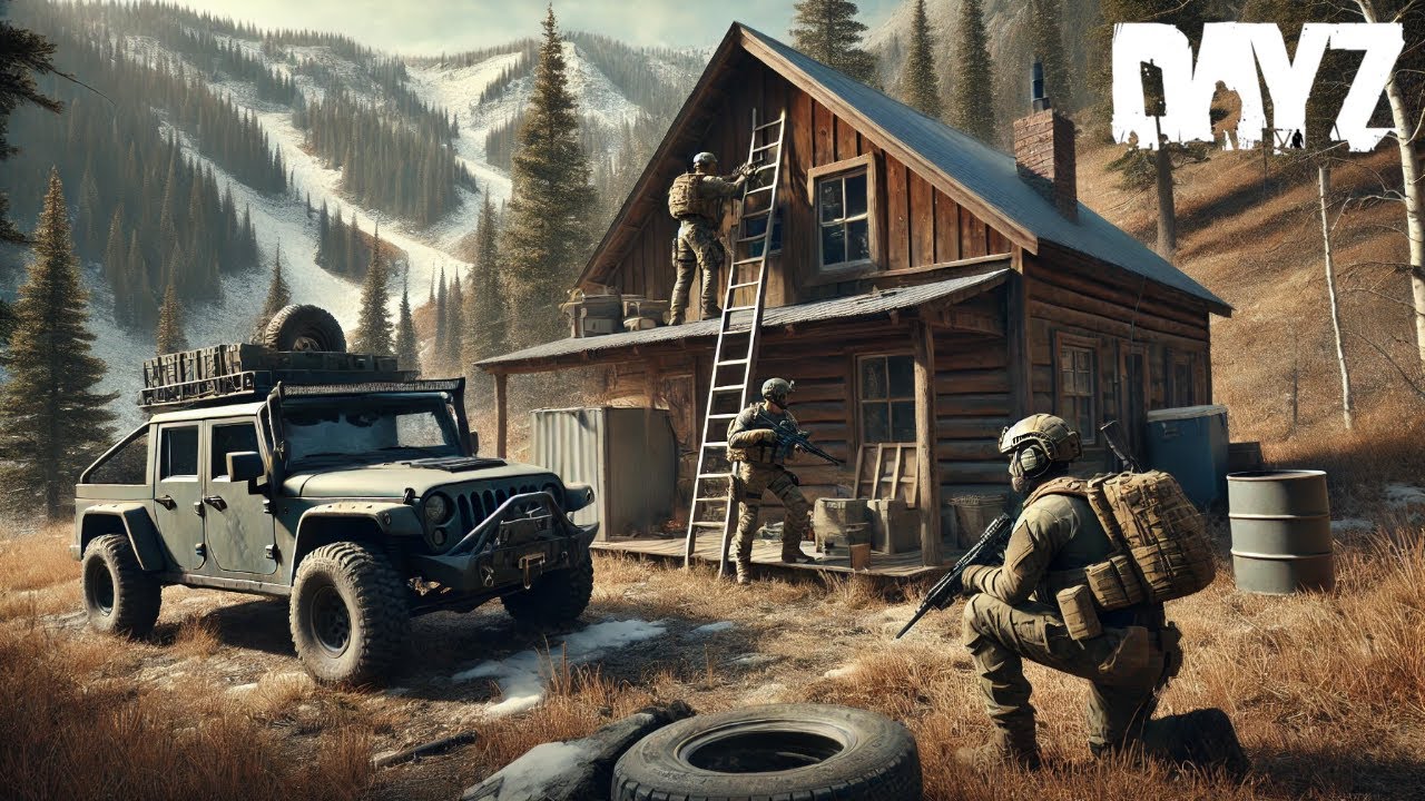 How We Build the Greatest Log Cabin in DayZ!