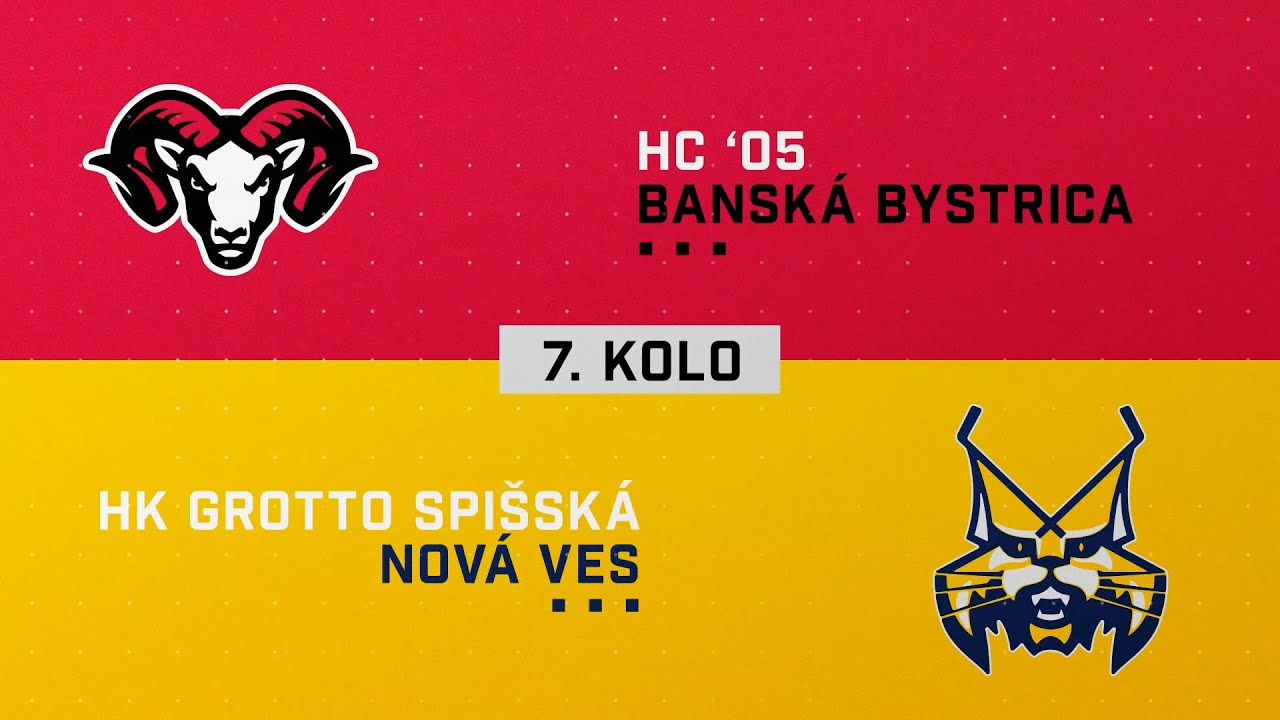 7.kolo štvrťfinále HC 05 Banská Bystrica - HK GROTTO Spišská Nová Ves HIGHLIGHTS