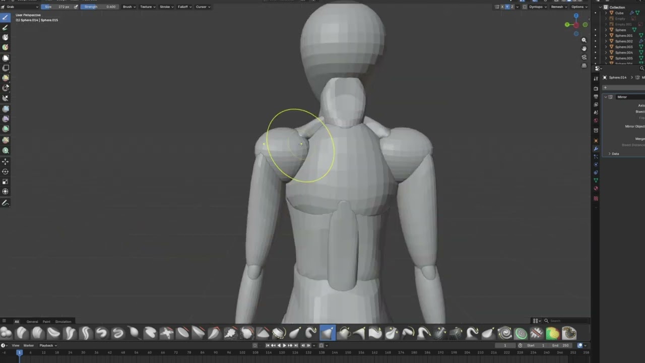 Blender Figure Practice