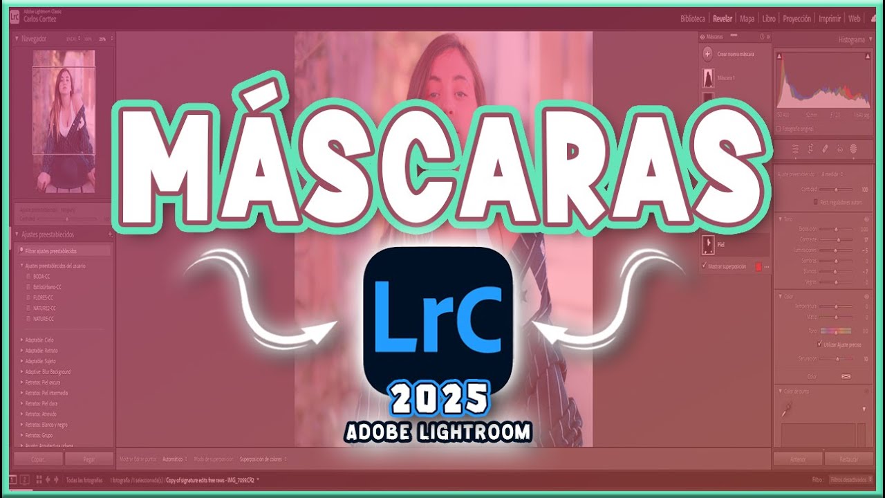 🔴MÁSCARAS en ADOBE LIGHTROOM/TUTORIAL 2025